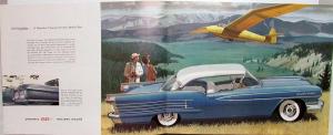 1958 Oldsmobile Dealer Color Prestige Sales Brochure Large Super Dynamic 88 98