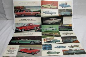 1962 Oldsmobile Dealer Color Sales Brochure Large Folder 98 88 F-85 Starfire
