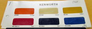 1966 Kenworth Truck Paint Chips