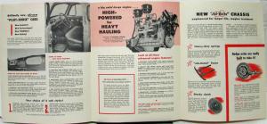 1954 Dodge Truck Y6 Model 4 Ton Pilot House Cab Sales Folder Original