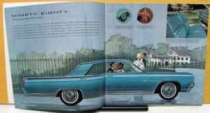 1963 Oldsmobile Dealer Prestige Color Sales Brochure 98 88 Starfire F-85 Jetfire