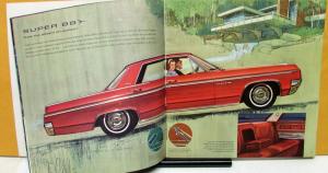 1963 Oldsmobile Dealer Prestige Color Sales Brochure 98 88 Starfire F-85 Jetfire
