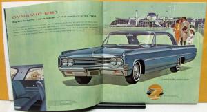 1963 Oldsmobile Dealer Prestige Color Sales Brochure 98 88 Starfire F-85 Jetfire
