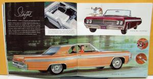 1963 Oldsmobile Dealer Prestige Color Sales Brochure 98 88 Starfire F-85 Jetfire