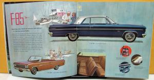 1963 Oldsmobile Dealer Prestige Color Sales Brochure 98 88 Starfire F-85 Jetfire