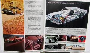 1966 Oldsmobile Dealer Prestige Sales Brochure Toronado 98 88 442 Cutlass F-85