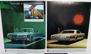 1966 Oldsmobile Dealer Prestige Sales Brochure Toronado 98 88 442 Cutlass F-85