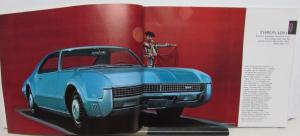 1967 Oldsmobile Dealer Prestige Sales Brochure Toronado 98 88 442 Cutlass F-85