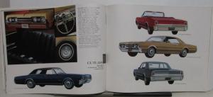 1967 Oldsmobile Dealer Prestige Sales Brochure Toronado 98 88 442 Cutlass F-85
