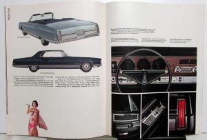 1968 Oldsmobile Dealer Prestige Sales Brochure Toronado 98 88 442 Cutlass F-85