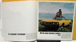 1968 Oldsmobile Dealer Brochure Important Sporting Events 442 Cutlass Toronado