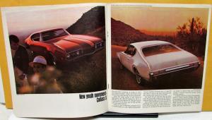 1968 Oldsmobile Dealer Brochure Important Sporting Events 442 Cutlass Toronado
