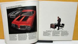 1970 Oldsmobile Dealer Large Brochure Escape Machine 442 Cutlass Toronado 98 88