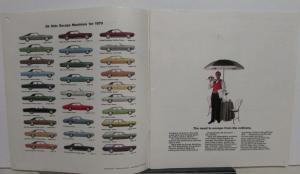 1970 Oldsmobile Dealer Brochure Escape Machines 442 Cutlass Toronado 98 88 F-85