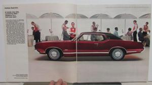 1970 Oldsmobile Dealer Brochure Escape Machines 442 Cutlass Toronado 98 88 F-85