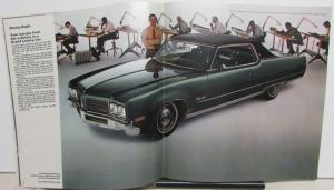 1970 Oldsmobile Dealer Brochure Escape Machines 442 Cutlass Toronado 98 88 F-85