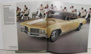 1970 Oldsmobile Dealer Brochure Escape Machines 442 Cutlass Toronado 98 88 F-85