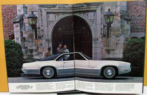 1970 Oldsmobile Dealer Prestige Sales Brochure Toronado Color Large