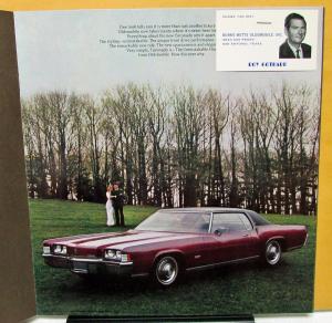 1971 Oldsmobile Toronado Dealer Prestige Sales Brochure Large Color