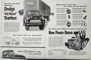 1955 Dodge Truck Model R Two & Three Quarter Ton Sales Folder Original