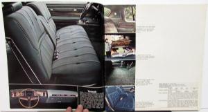1972 Oldsmobile Dealer Color Sales Brochure Toronado 98 88 Cutlass Wagon 442