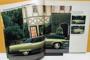 1973 Oldsmobile Dealer Color Sales Brochure Large 98 88 Toronado Cutlass