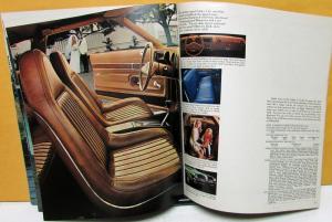 1973 Oldsmobile Dealer Color Sales Brochure Large 98 88 Toronado Cutlass