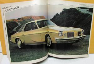 1974 Oldsmobile Dealer Prestige Sales Brochure Toronado 98 88 Cutlass Wagon