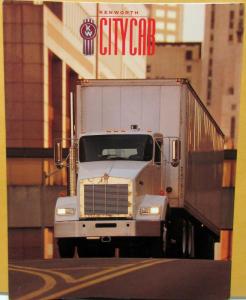 1998 Kenworth Truck Model CityCab The New Standard Sales Folder