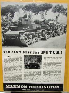 1943 Marmon-Herrington Military Vehicles Cant Beat The Dutch Newsweek Article