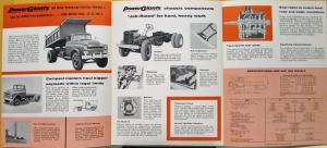 1957 Dodge 800 900 Heavy Duty Truck Models Sales Folder Original