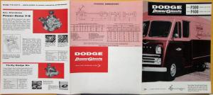 1957 Dodge P300 & P400 Truck Models Forward Control Chassis Sales Folder Orig