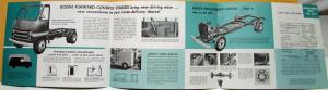 1958 Dodge P300 & P400 Delivery Truck Fwd Control Models Sales Folder Dtd 1/58