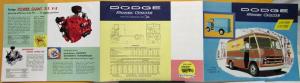 1958 Dodge P300 & P400 Delivery Truck Fwd Control Models Sales Folder Dtd 1/58