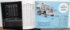 1960 Dodge Special Purpose Truck Tank Dump Fire Eng Mixer Garbage Sale Brochure