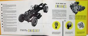 1960 Dodge High Ton Gas Truck 4x2 C800 900 1000 6x4 CT700 800 900 Sales Brochure