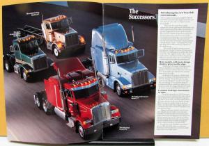1987 Peterbilt Profitability Conventional Truck Sales Brochure