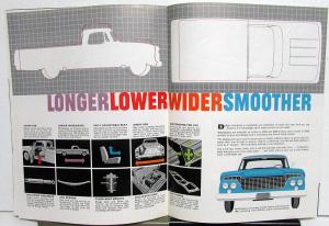 1961 Dodge Pickup Panel Stake Wagon Low Ton Truck D100 200 300 Sales Brochure