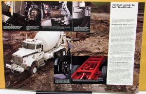 1989 1990 Peterbilt Construction Conventionals Sales Brochure