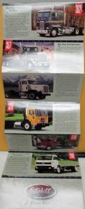 1996 Peterbilt Full Line Dealer Sales Brochure Folder