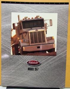 1999 Peterbilt Model 357 Data Sheet