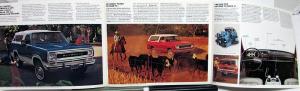 1974 Plymouth Trail Duster Dealer Sales Brochure Folder Sport Utility 4X4