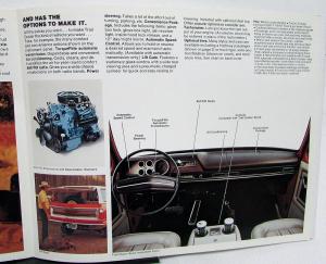1974 Plymouth Trail Duster Dealer Sales Brochure Folder Sport Utility 4X4