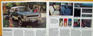 1975 Plymouth Trail Duster Dealer Sales Brochure