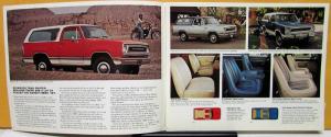 1976 Plymouth Trail Duster Dealer Sales Brochure