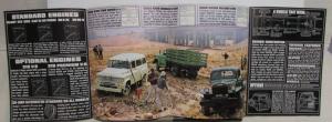 1963 Dodge 4WD Truck Pickup Sweptline Utiline Wagon Military Chassis Sale Folder