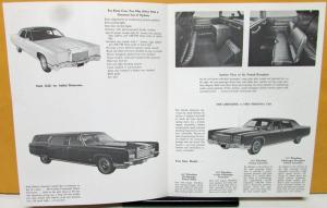 1975 Lincoln Continental Limousine & Hearse Andy Hotton Associates Sales Kit