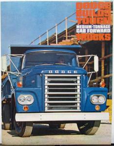 1963 Dodge Truck Medium Ton Cab Forward C500 600 700 Sales Folder Rev 9 62