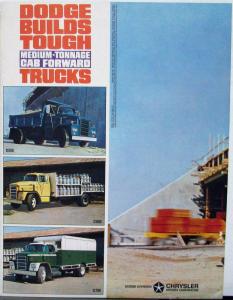 1963 Dodge Truck Medium Ton Cab Forward C500 600 700 Sales Folder Rev 9 62