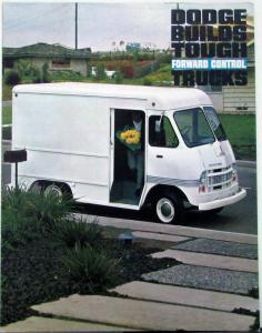 1963 Dodge Fwd Control Truck P100 200 300 400 Sales Folder 81 305 3033 Rev 9 62